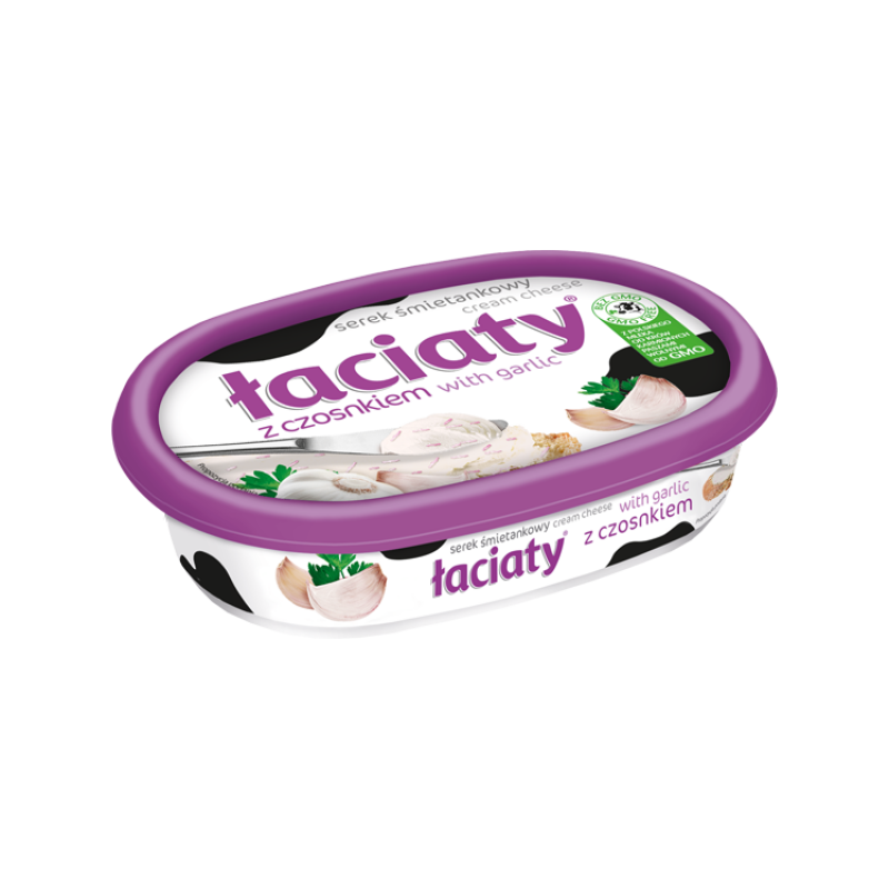 Mlekpol Serek Puszysty czosnek 150g/12
