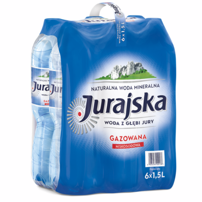Jurajska woda 1,5l gaz /6/