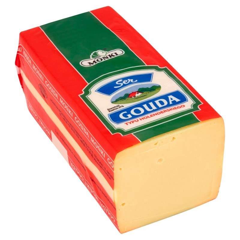 Mońki Ser Gouda blok 3 kg