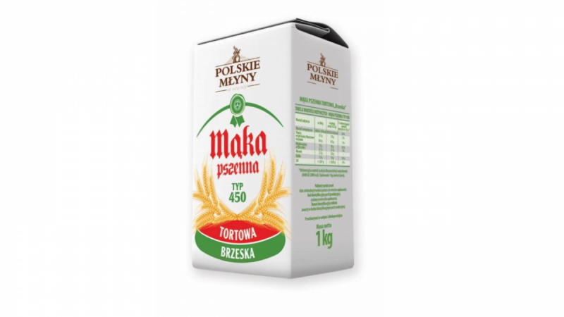 Mąka tortowa typ 450 1kg/10/ Brzeg
