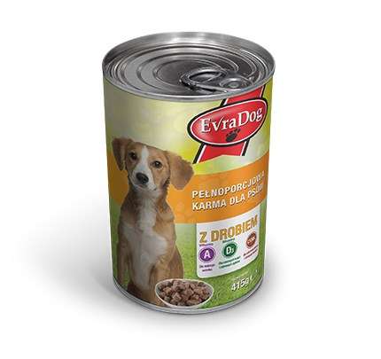 Evra Dog Karma d/psa 415g drób /12