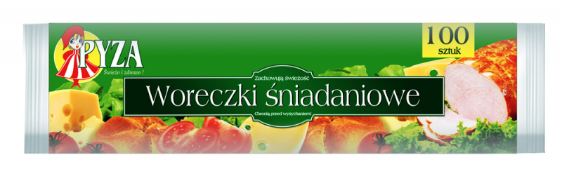 PYZA Woreczki śniadaniowe A100