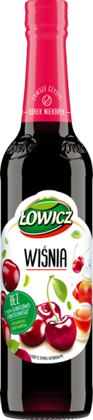 Łowicz syrop wiśniowy 400ml/6
