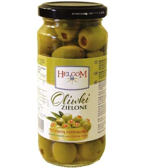 Helcom Oliwki ziel.nadz.papryką 240g/12