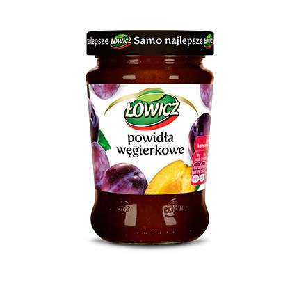 Łowicz Powidła Węgierkowe 290g/8
