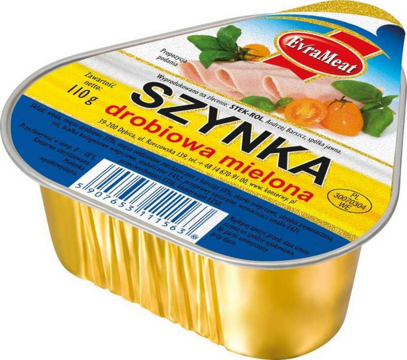 Evra Meat 110g Szynka Drobiowa /20
