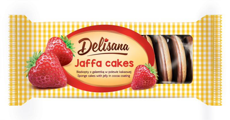 Delisana Biszk.z gal.truskawkową135g/30