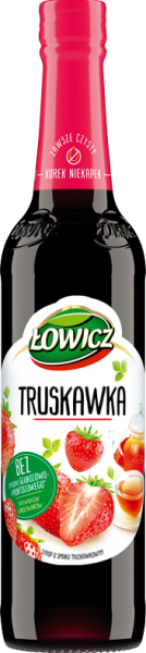 Łowicz syrop truskawkowy 400ml/6