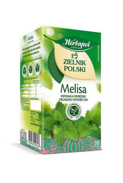 Herbapol zielnik polski melisa 20t /12