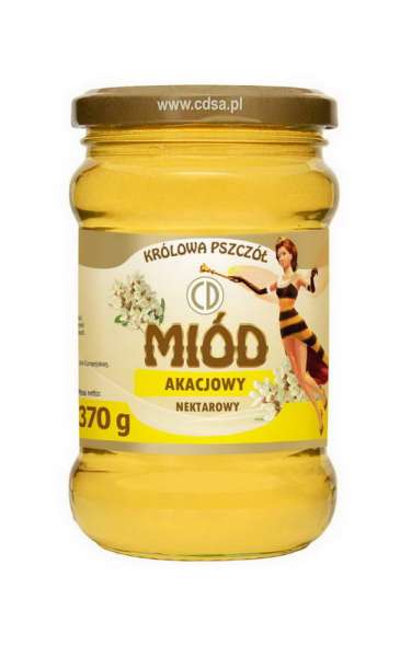 CD Miód akacjowy 370g/6/