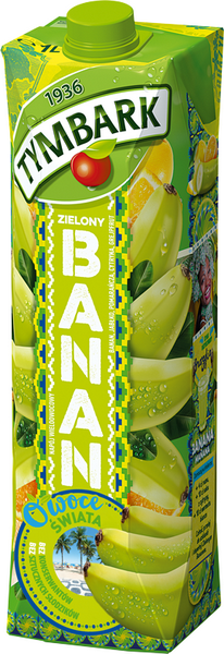 Tymbark Owoce Świata 1l ziel banan /12/