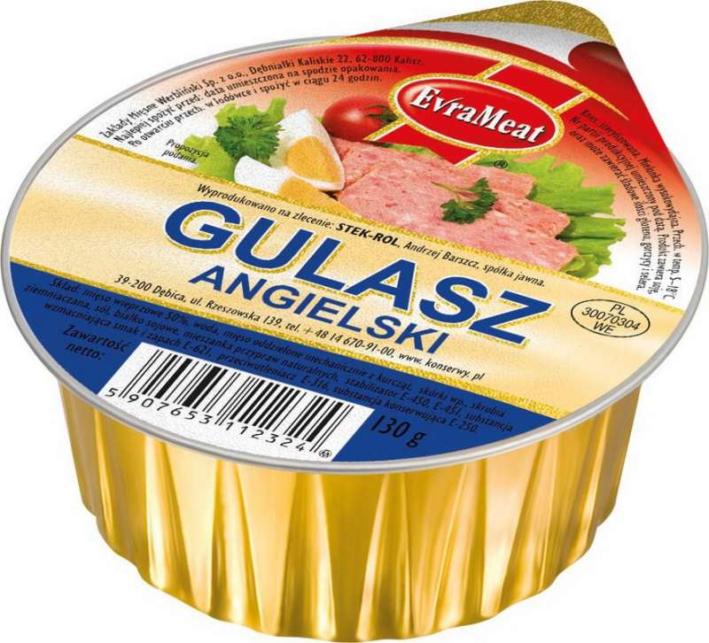 Evra Meat 130g Gulasz Angielski /20