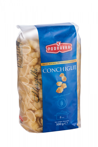 PODRAVKA Makaron muszelki 500g/15
