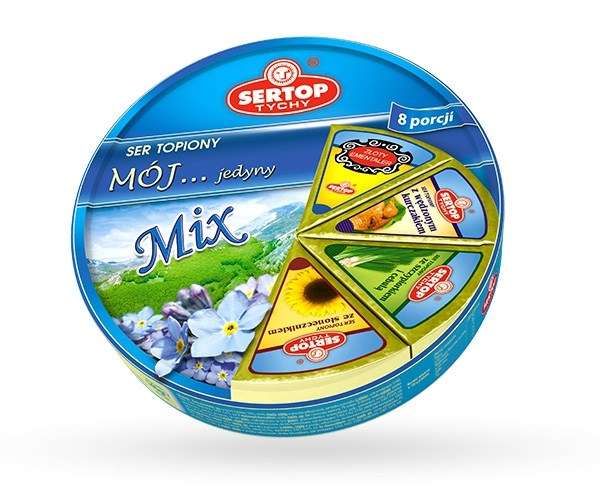 SERTOP serek top.Mix MÓJ Krążek140g/16
