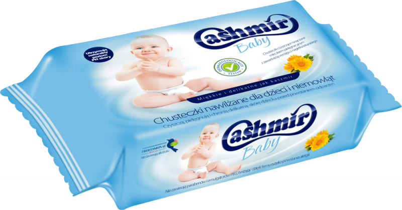 Cashmir chusteczki nawilż.dla dzieci A72