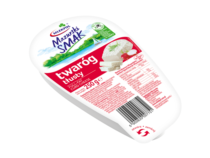 Mlekpol Twaróg Łaciaty tłusty 250g/6/