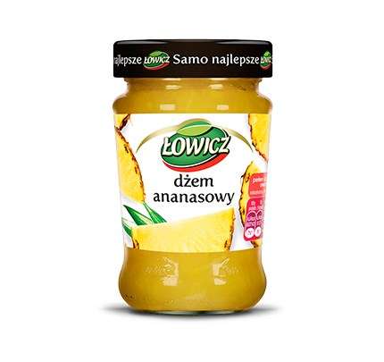 Łowicz Dżem 280g ananas/8