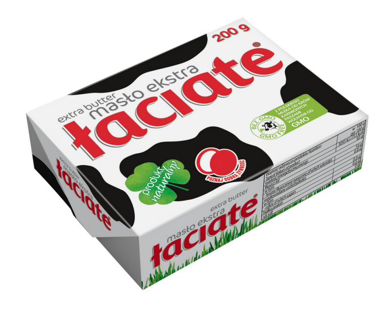 Mlekpol Masło Łaciate extra 83%200g/50