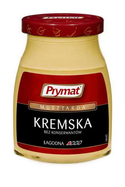 Prymat Musztarda Kremska 185g/9