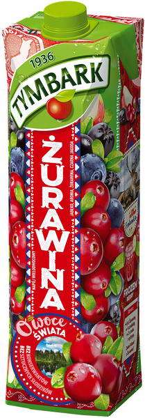 Tymbark Owoce Świata 1l żurawina /12/