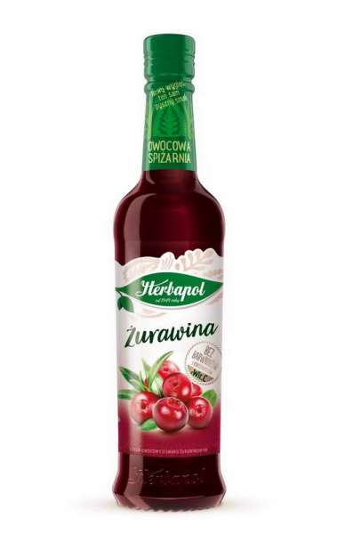 Herbapol syrop żurawina 420ml /8