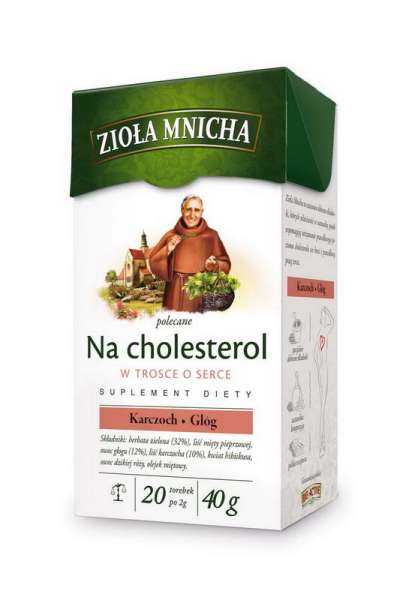 Herbapol zioła mnicha cholesterol 20t/12