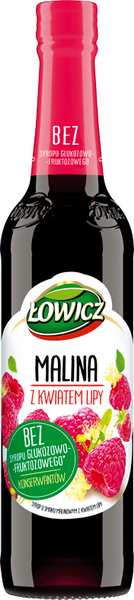 Łowicz syrop malina lipa 400ml/6