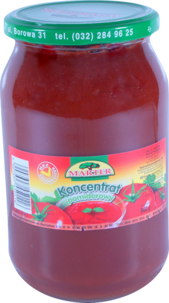 MARTER koncentrat pomidorowy 0,9l/8