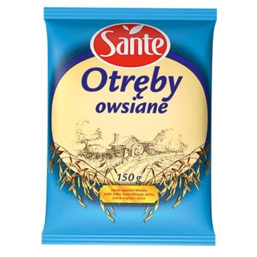 Sante otręby owsiane stabilizowa150g/12