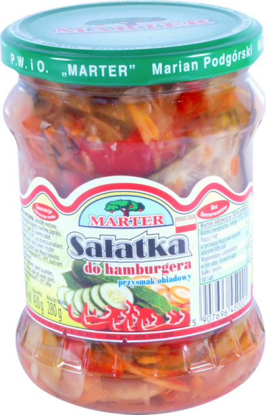 MARTER sałatka hamburgerowa 0,5l /8