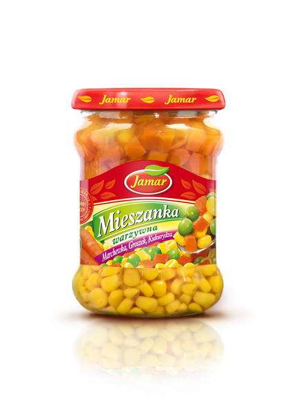 JAMAR groszek+kukurydza.+marchew 470g/8