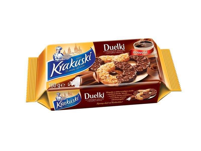 Bahlsen Krakuski Duelki czekol.mlecz181g