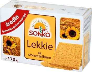 Sonko pieczywo lekkie słoneczn.170g/10