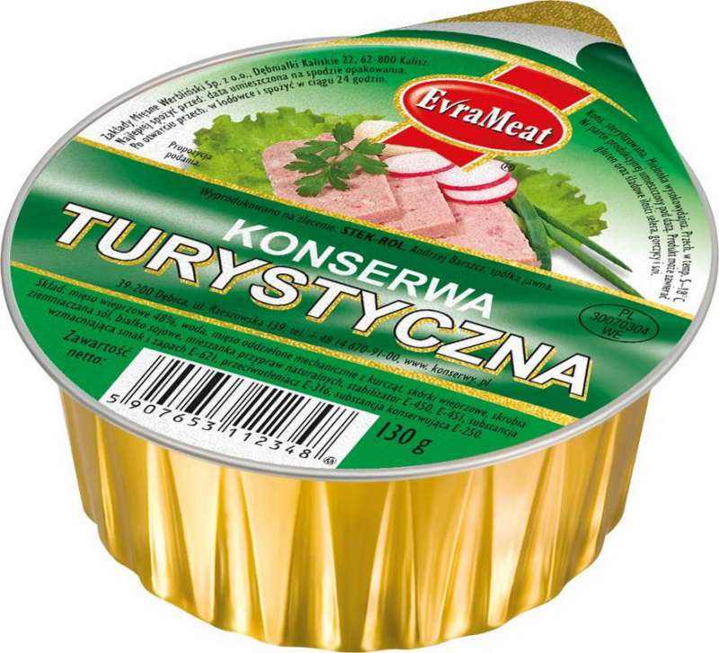 Evra Meat 130g Konserwa Turystyczna /20