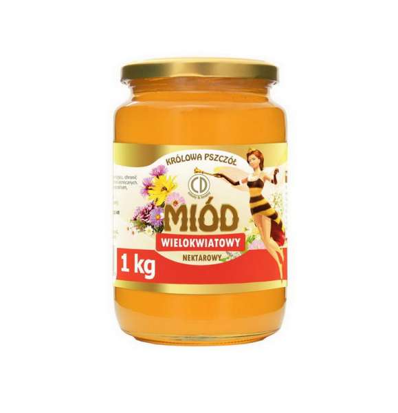 CD miód wielokwiatowy 1kg/6/