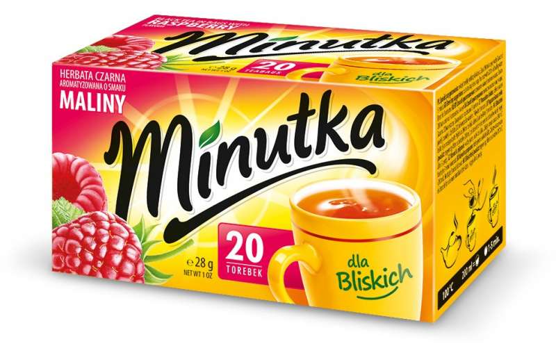 MOKATE Herbata Minutka Malina 20szt /12