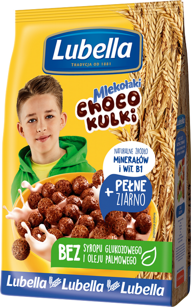 Mlekołaki Płatki kul.czekoladowe 250g/12