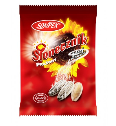 Sonpex Słonecznik pasiak biały 150g/25