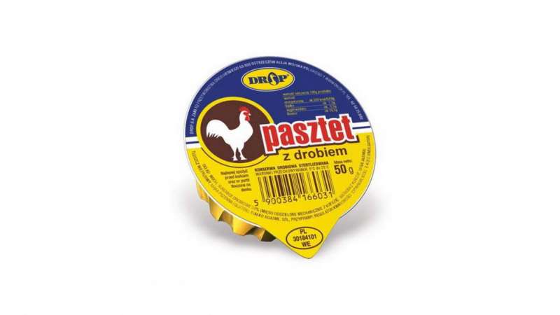 DROP Pasztet drobiowy 50g/kubek/20