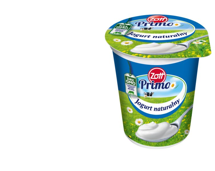 Zott Jogurt naturalny 370g/12