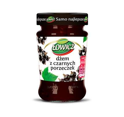 Łowicz Dżem 280g czarna porzeczka/8