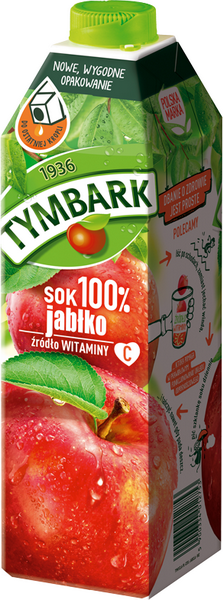 Tymbark 1l jabłko /12/