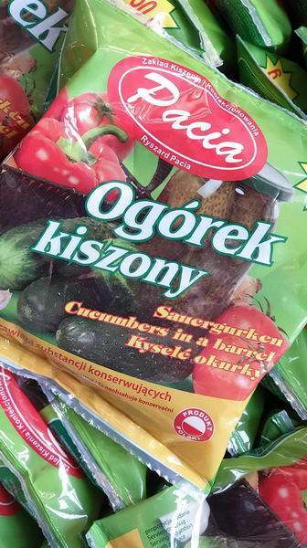 PACIA ogórek kiszony 650g FOLIA