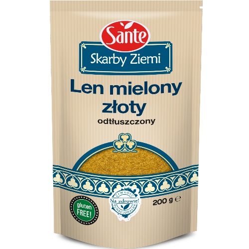 Sante len mielony złoty 200g/10