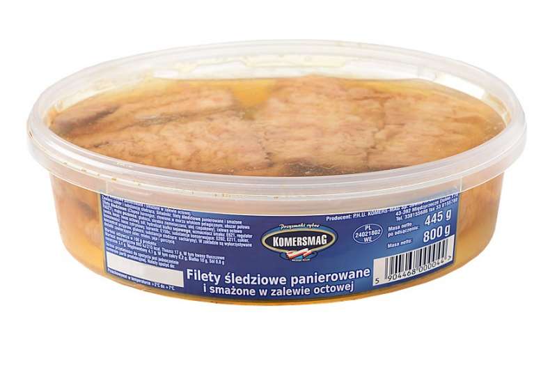 KOMERSMAG Filet śledz.opiek.kuweta 800g