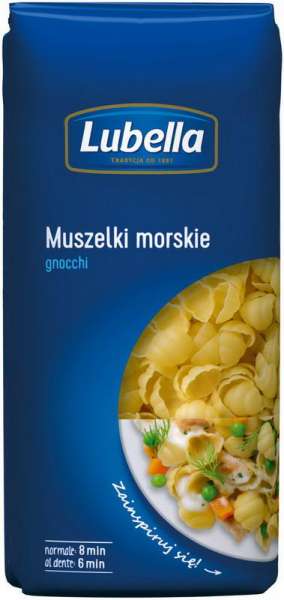 Lubella Makaron 400g muszla morska/12