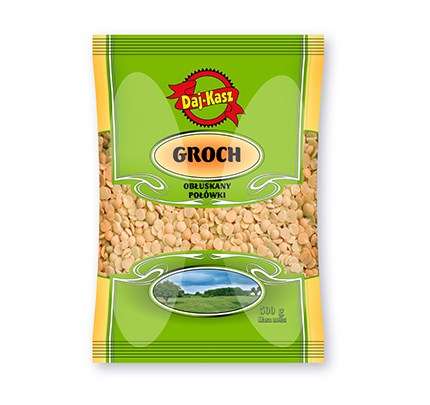 Dajkasz groch żółty łuszczony 0,5 kg/20/