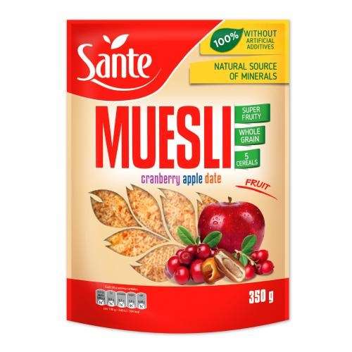 Sante musli owocowe 350g/8