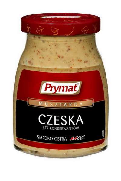 Prymat Musztarda Czeska 180g/9/