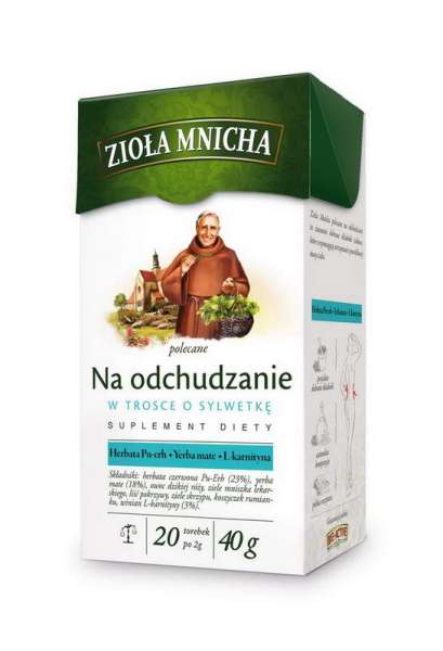 Herbapol zioła mnicha odchudzanie 20t/12